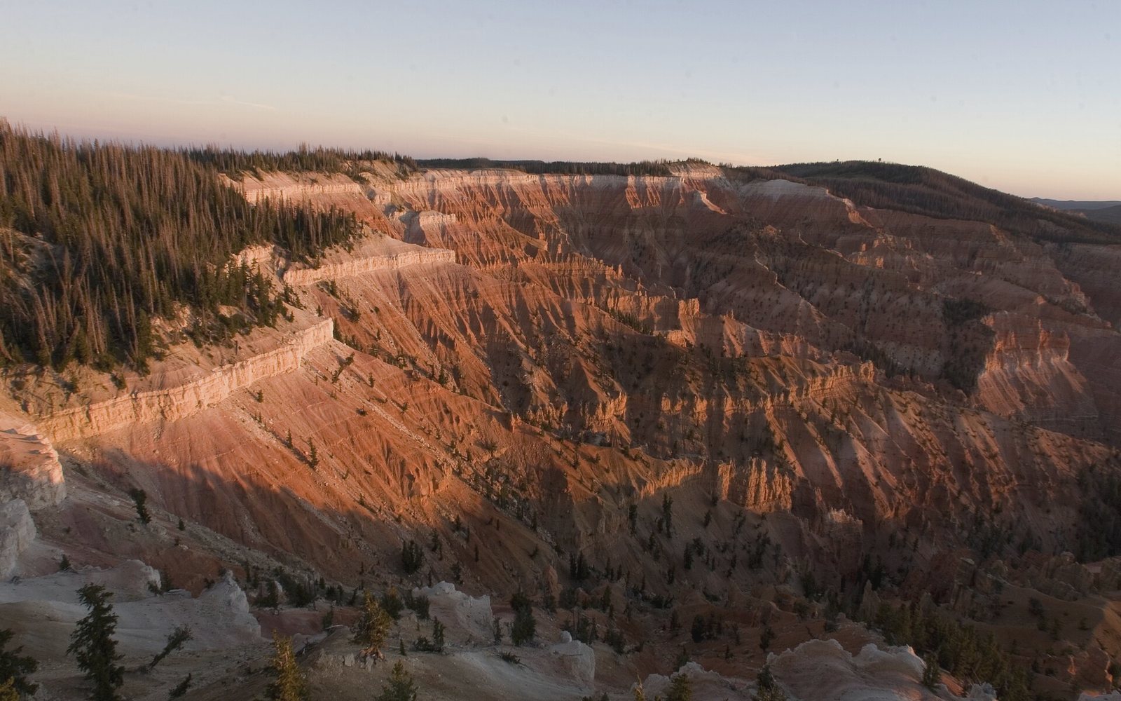 Cedar Breaks National Monument at sunset, minutes from Brian Head, Utah